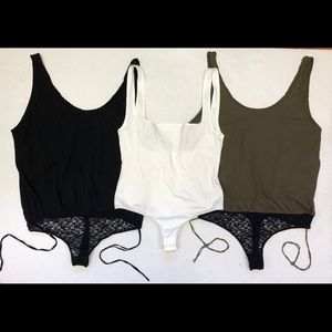 Free people body suits bundle